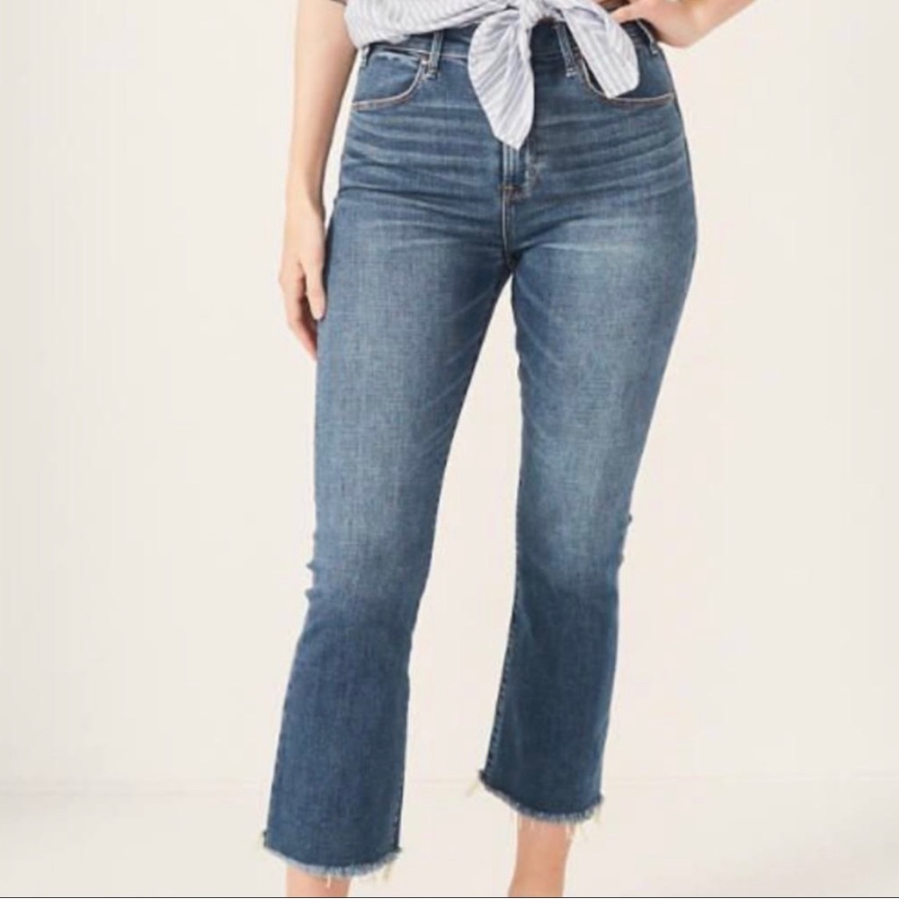 Abercrombie Simone High Rise Ankle Flare